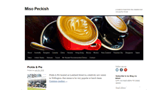 Desktop Screenshot of misopeckish.com